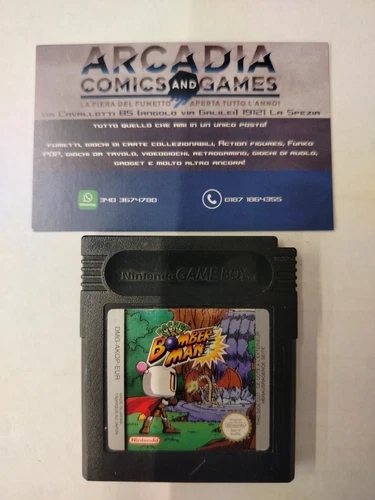 Pocket Bomber Man Game Boy Nintendo GB Solo Cartuccia Loose